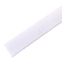 Термоусаживаемая трубка Rexant 19.0/9.5 мм, белая, усадка 2:1, с подавлением горения, нарезка по 1 м [21-9001]