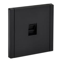 Розетка компьютерная RJ45 IEK FORTE&PIANO кат. 5E FP132 черный [FP-K10-1-K02]