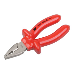 Пассатижи диэлектрические 1000В IEK Profi, 200 мм [TPL-3-200]