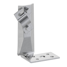 Держатель круглого проводника IEK, винтовой угловой 6-10 мм, 80 мм, оцинкованная сталь HDZ [ZDP87-14-1-16-80]