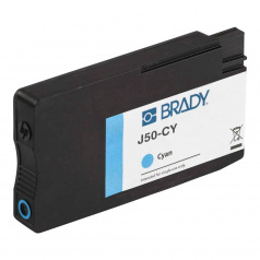 Kартридж Brady J50-CY для принтера J5000, голубой, 60 г [gws148763]
