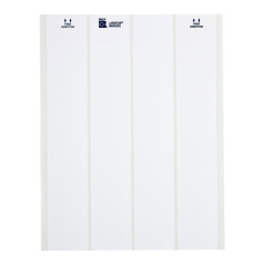 Этикетки Brady ELAT-3-747W-10 на листах А4, 16 х 6 мм, белые (23 листа) [brd29821]