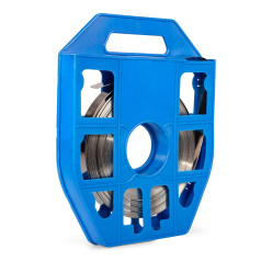 Лента бандажная стальная Fortisflex ЛКС (304)-2007 в кассете, 50 м [101754]