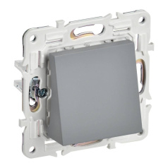 Вывод кабеля IEK SKANDY SK-O01Gr серый [SK-VK10-0-K03]