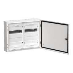 Корпус металлический IEK TITAN 5 ЩРн-48 (2х24), 460х570х140 мм, IP54, белый [TI5-50-N-2X024-54]