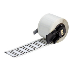 Этикетки Brady M6‐24‐483‐BK полиэстер, 28.7 х 12.7 мм, белые, 500 шт [brd173771]