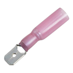 Клемма плоская изолированная термоусаживаемая Rexant РПи-п-т 1.5-(6.3) [08-0314]