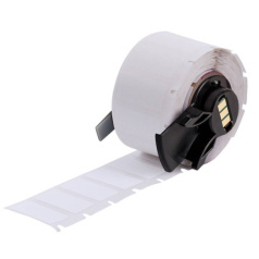 Этикетки Brady M6‐17‐489 полиэстер, 25.4 х 12.7 мм, белые, 500 шт [brd173730]