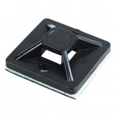 Площадка самоклеящаяся Rexant 20х20 мм, черная (100 шт) [07-2021]