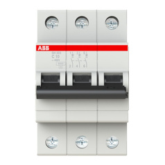 Автоматический выключатель ABB SH203 3P C10 6кА [2CDS213001R0104]