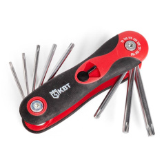 Набор ключей TORX КВТ НТК-Т-08, 8 шт (80958)