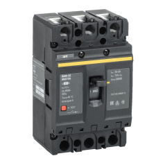 Автоматический выключатель IEK MASTER ВА88-32 3Р 80А 25кА [SVA10-3-0080-02]