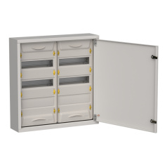 Корпус металлический IEK TITAN 5 ЩРн-72 (2х36), 585х570х140 мм, IP31, серый [TI5-50-N-2X036-31-7035]