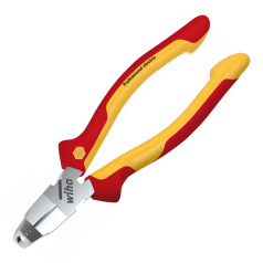 Электромонтажные пассатижи Wiha TriCut Professional electric, 170 мм [wih38552]
