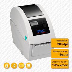 Термопринтер для этикеток TSC TDP-225, 203 dpi [99-039A001-0002]