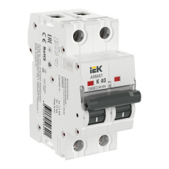 Автоматический выключатель IEK ARMAT M10N 2P K 40А [AR-M10N-2-K040]