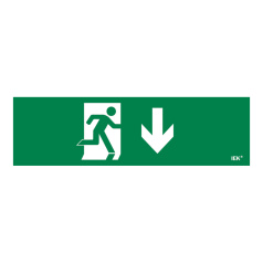 Самоклеящаяся этикетка IEK 310х90 мм, Фигура/стрелка вверх [LPC10-1-31-09-FVERH]