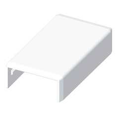 Накладка на стык Kopos LHD 40X20 8632 (HB), белая