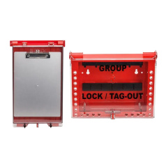 Модульная станция групповой блокировки Brady большая, 711.2 х 330.2 х 101.6 мм, красный [gws152731]