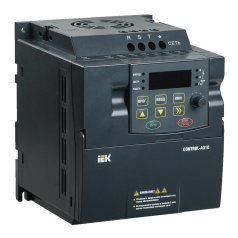 Преобразователь частоты IEK CONTROL-А310 380В, 3 фазы, 0.75кВт, 2.3А [CNT-A310D33V0075TEZ]