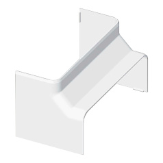 Угол внутренний 90° Kopos EKE 180X60, 8575 (HB), белый