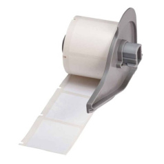 Перемещаемые наклейки Brady M7‐32‐498 виниловая ткань 38.1 х 38.1 мм, белые, 250 шт [brd174606]