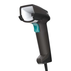 Сканер штрих-кода iData J17 Lite HD, ручной проводной, USB, RS-232, искусственный интеллект, черный [9315]