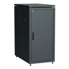 Шкаф сетевой 19" ITK LINEA N 18U 600х1000 мм, чёрный [LN05-18U61-M]