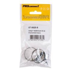 Хомут червячный PROconnect 20-32-0.7 мм (2 шт) [07-0620-8]