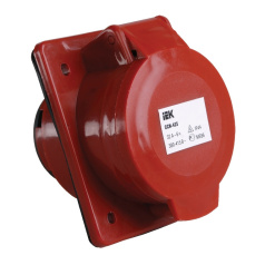 Розетка встраиваемая IEK ССИ-425 3Р+Е+N 32А 380-415В IP44 [PSR42-032-5]