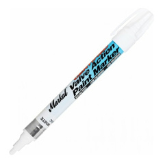 Маркер для нержавеющей стали Markal Valve Action Certified, белый, 3 мм [96880]