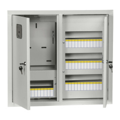 Корпус металлический IEK TITAN ЩУРв-3/48, 550х610х165 мм, IP31, серый [MKM35-V-48-31-ZO]