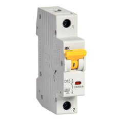 Автоматический выключатель IEK ВА47-60МА 1P 16А 6кА D [MVA33-1-016-D]