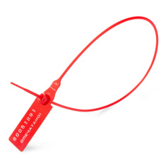 Пломбы пластиковые номерные Fortisflex Универсал-350, красные [102087]