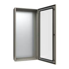 Корпус металлический IEK ЩМП-7-0, 1400х650х285 мм, У2, IP54, прозрачная дверь, серый [YKM11-07-54-1]