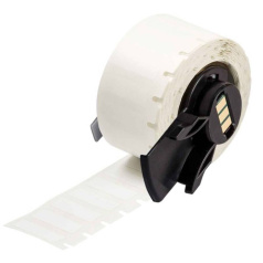 Самоламинирующиеся этикетки Brady M6‐16‐473 полиэстер, 25.4 х 9.53 мм, белые, 500 шт [brd174199]