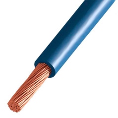 Провод медный ПуГВнг(А)-LS, 1х10 мм², 450/750В, синий [991]