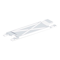Распорка канала Kopos EKD - REKO 100X40 (HB), белая