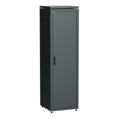 Шкаф сетевой 19" ITK LINEA N 42U 600х600 мм, чёрный [LN05-42U66-M]