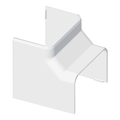 Угол внутренний 90° Kopos EKE 100X60, 8555 (HB), белый