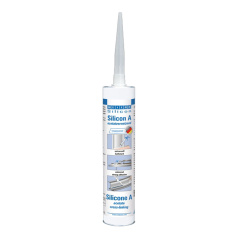 Силиконовый герметик Weicon Silicone А, прозрачный, 310 мл (10000409) [wcn13000310]