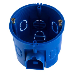 Коробка установочная Rexant С3М4 68х60 мм, бетон/кирпич, глубокая, блочная [28-3047]