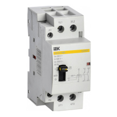 Контактор модульный с ручным управлением IEK KARAT КМ63-11МР AC [MKK12-63-11]
