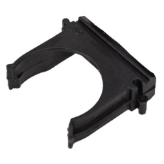 Крепеж-клипса для труб Rexant Ø 32 мм, черная (100 шт) [28-0132-3]