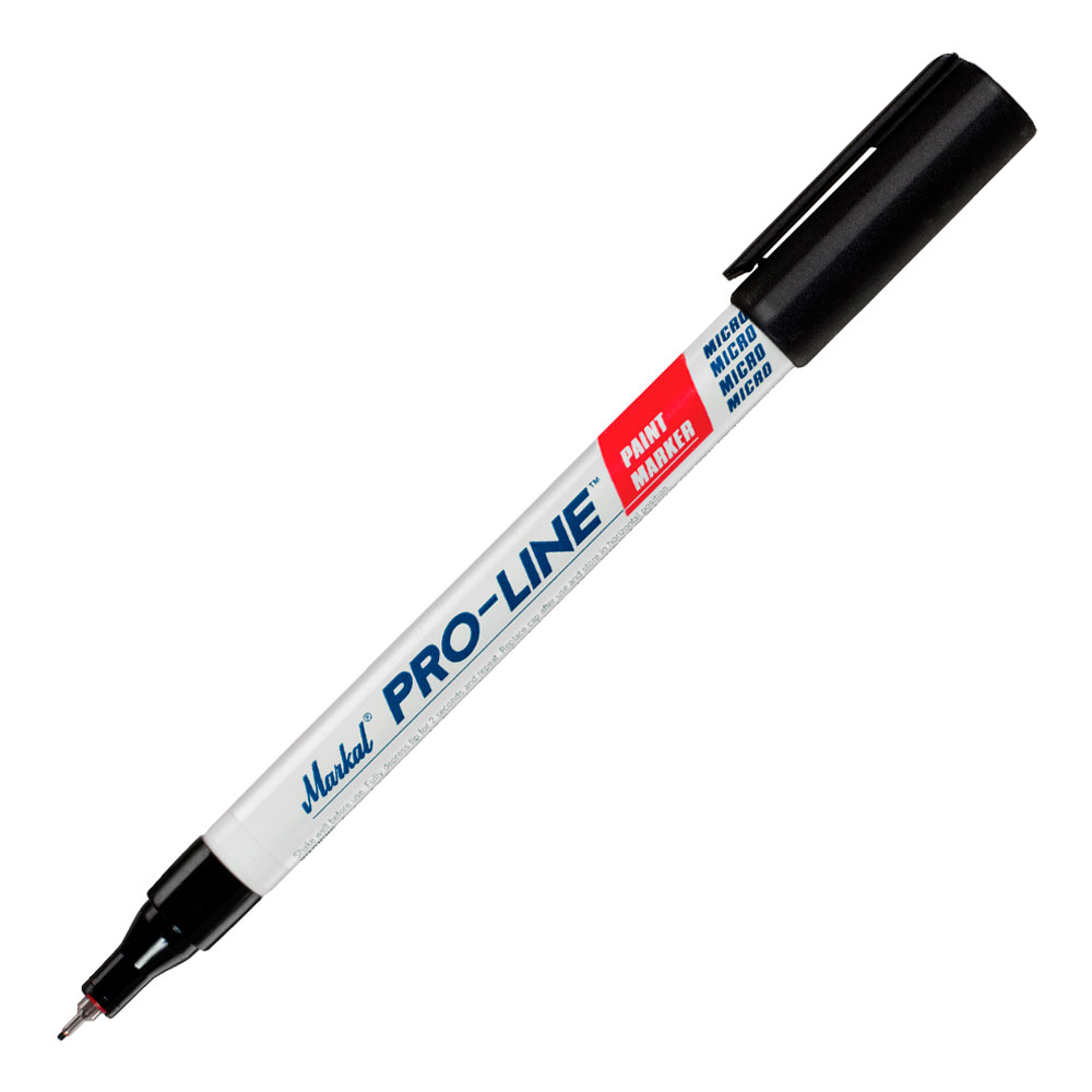 Тонкий маркер Markal Pro-Line Micro, черный, 0.8 мм [96890]
