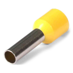 Наконечник штыревой втулочный изолированный КВТ НШВИ 6.0-12 [79449]