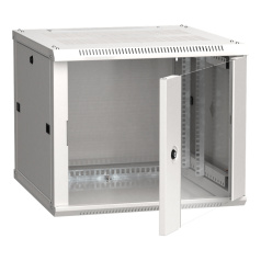 Шкаф настенный ITK LINEA W 9U 600x600 мм, серый [LWR3-09U66-GF]