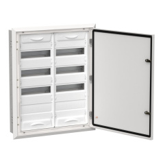 Корпус металлический IEK TITAN 5 ЩРв-96 (2х48), 755х625х130 мм, IP31, белый [TI5-50-V-2X048-31]