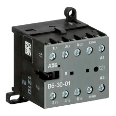 Миниконтактор ABB B6-30-01 9A (400В AC3) катушка 42В АС [GJL1211001R0012]