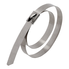 Стальные кабельные стяжки под двойной обхват Fortisflex СКС-2 (316) 7.9х400 [74969]